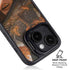 Halloween Pumpkin Witch with Fox by Ivy Dolamore iPhone 13 Kickstand Case