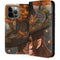 Halloween Pumpkin Witch with Fox by Ivy Dolamore iPhone 13 Pro Max Folio Case