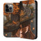 Halloween Pumpkin Witch with Fox by Ivy Dolamore iPhone 14 Pro Max Folio Case