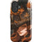 Halloween Pumpkin Witch with Fox by Ivy Dolamore iPhone 16 Magsafe Impact Case