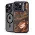 Halloween Pumpkin Witch with Fox by Ivy Dolamore iPhone 16 Pro Kickstand Case