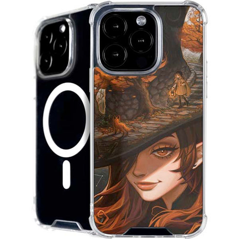 Halloween Pumpkin Witch with Fox by Ivy Dolamore iPhone 16 Pro Max MagSafe Case