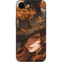 Halloween Pumpkin Witch with Fox by Ivy Dolamore iPhone 16e Skin