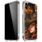 Halloween Pumpkin Witch with Fox by Ivy Dolamore iPhone X/XS Clear Case