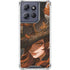 Halloween Pumpkin Witch with Fox by Ivy Dolamore Moto G Stylus 5G (2025) Clear Case