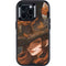 Halloween Pumpkin Witch with Fox by Ivy Dolamore Otterbox Defender iPhone Skin