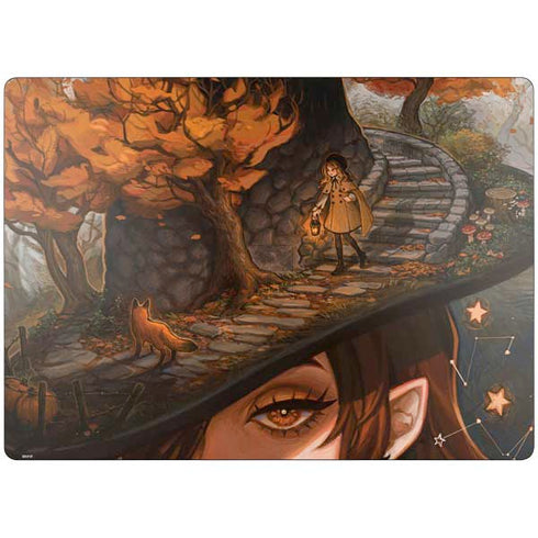 Halloween Pumpkin Witch with Fox by Ivy Dolamore Surface Laptop 7 13.8in Skin