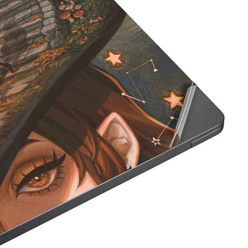 Halloween Pumpkin Witch with Fox by Ivy Dolamore Surface Laptop 7 13.8in Skin