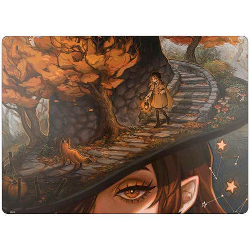 Halloween Pumpkin Witch with Fox by Ivy Dolamore Surface Laptop 7 15in Skin