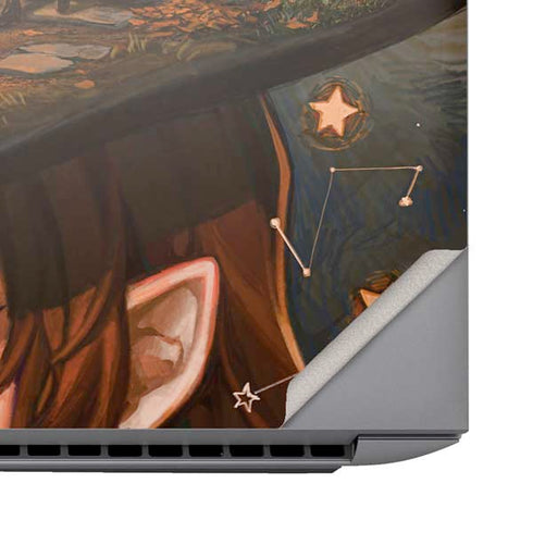 Halloween Pumpkin Witch with Fox by Ivy Dolamore HP ZBook Fury 16 G10 Skin