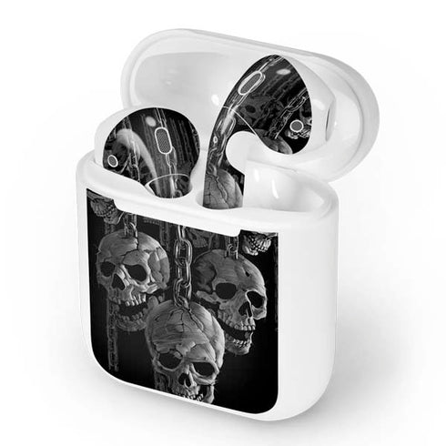 Liquid Blue Hanging Out Apple AirPods Skin