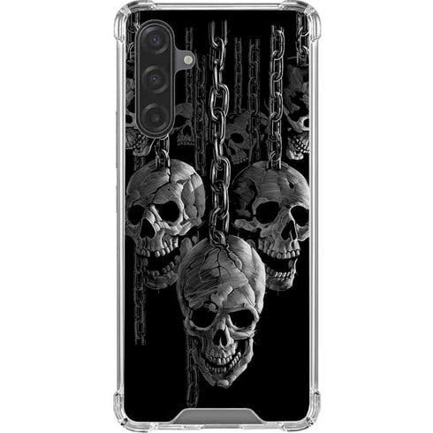 Liquid Blue Hanging Out Galaxy A17 Clear Case