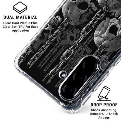 Liquid Blue Hanging Out Galaxy A36 5G Clear Case