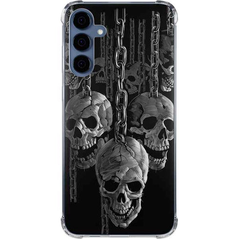 Liquid Blue Hanging Out Galaxy A55 5G Clear Case