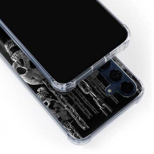 Liquid Blue Hanging Out Galaxy A55 5G Clear Case
