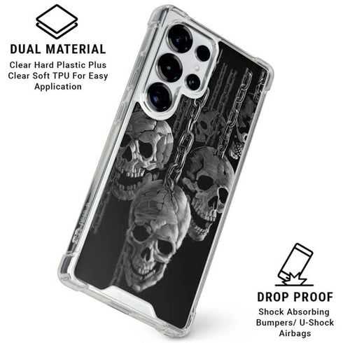 Liquid Blue Hanging Out Galaxy S25 Ultra Clear Case