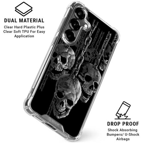 Liquid Blue Hanging Out Galaxy S26 Clear Case