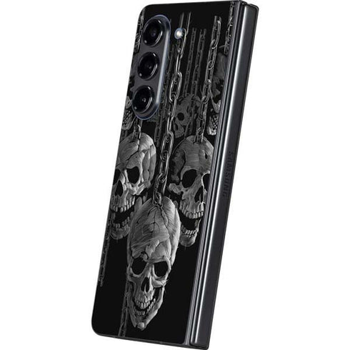 Liquid Blue Hanging Out Galaxy Z Fold5 5G Skin