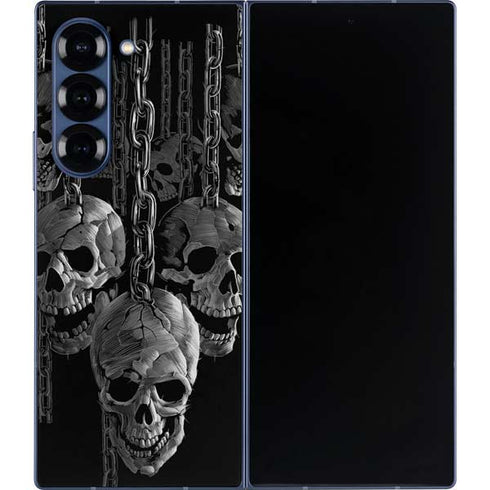 Liquid Blue Hanging Out Galaxy Z Fold6 Skin