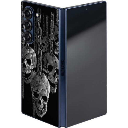 Liquid Blue Hanging Out Galaxy Z Fold6 Skin
