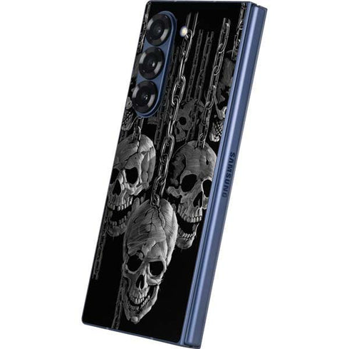 Liquid Blue Hanging Out Galaxy Z Fold6 Skin