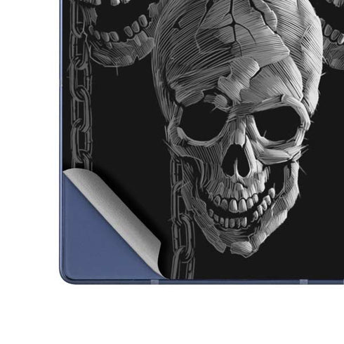 Liquid Blue Hanging Out Galaxy Z Fold6 Skin