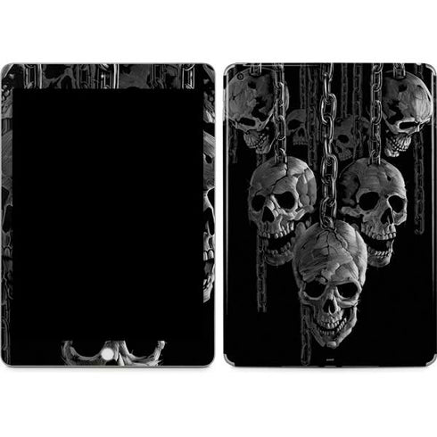 Liquid Blue Hanging Out Apple iPad Skin