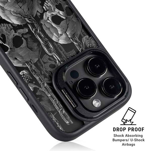 Liquid Blue Hanging Out iPhone 14 Pro Max Kickstand Case