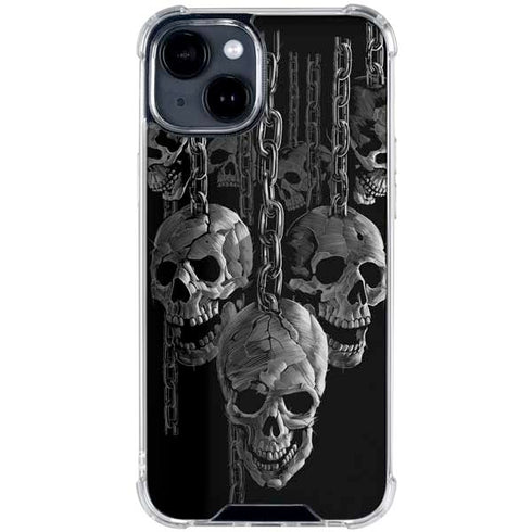 Liquid Blue Hanging Out iPhone 15 Clear Case