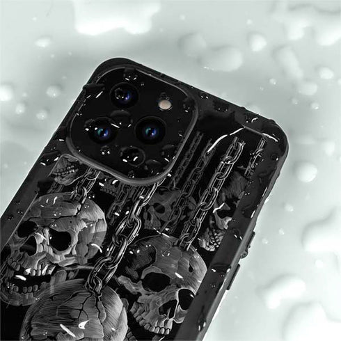 Liquid Blue Hanging Out iPhone 15 Pro Waterproof Case