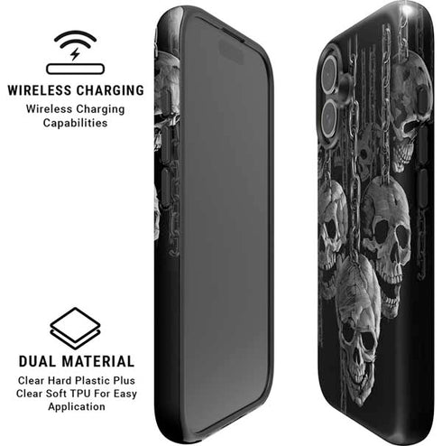 Liquid Blue Hanging Out iPhone 16 Magsafe Impact Case