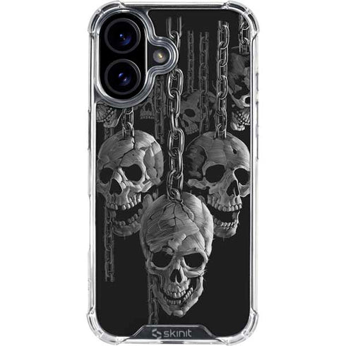 Liquid Blue Hanging Out iPhone 16 Plus Clear Case