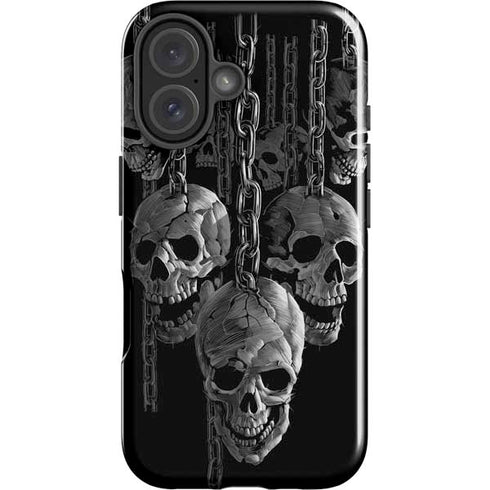 Liquid Blue Hanging Out iPhone 16 Plus Impact Case