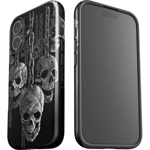 Liquid Blue Hanging Out iPhone 16 Plus Impact Case