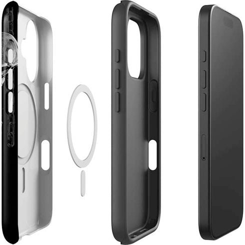 Liquid Blue Hanging Out iPhone 16 Plus Magsafe Impact Case