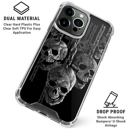 Liquid Blue Hanging Out iPhone 16 Pro Max Clear Case