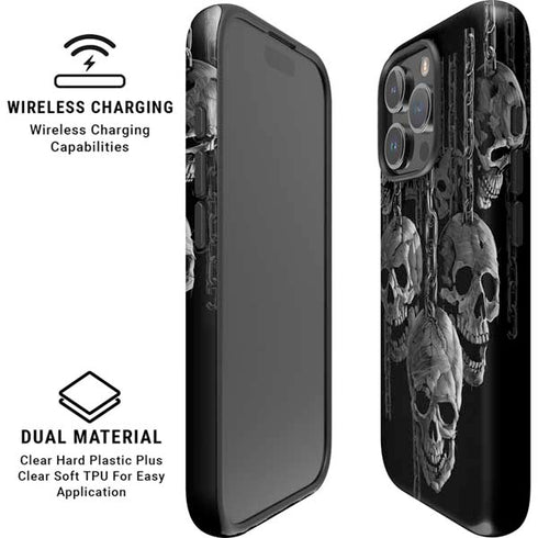 Liquid Blue Hanging Out iPhone 16 Pro Max Magsafe Impact Case