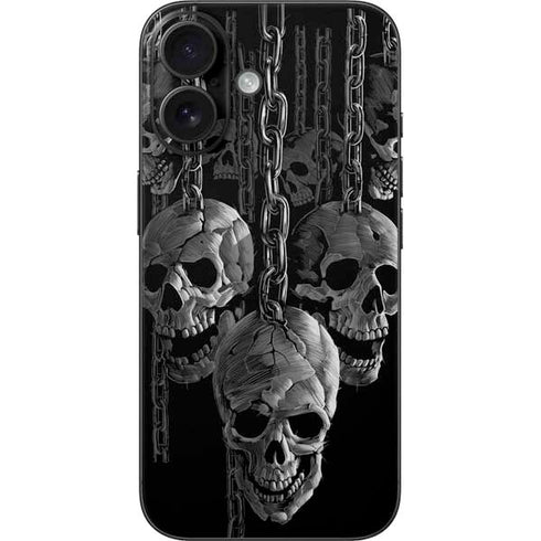 Liquid Blue Hanging Out iPhone 16 Skin
