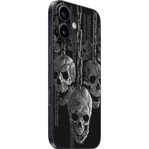 Liquid Blue Hanging Out iPhone 16 Skin