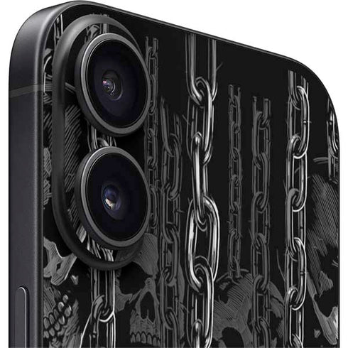 Liquid Blue Hanging Out iPhone 16 Skin