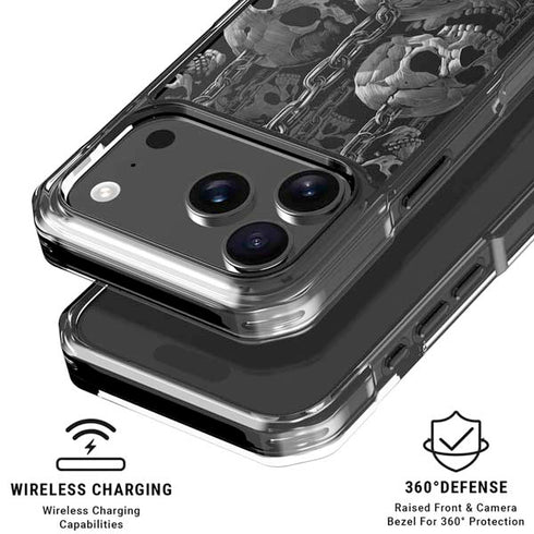 Liquid Blue Hanging Out iPhone 18 Pro Clear Case