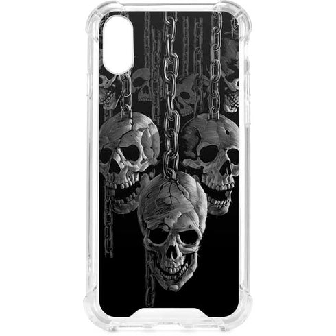 Liquid Blue Hanging Out iPhone XS Clear Case