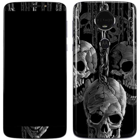 Liquid Blue Hanging Out Moto E5 Plus Skin