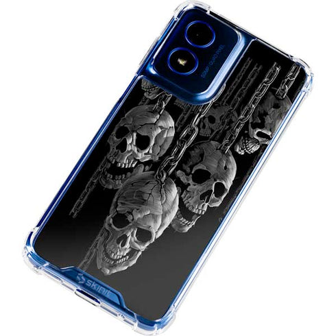 Liquid Blue Hanging Out Moto G 5G (2024) Clear Case