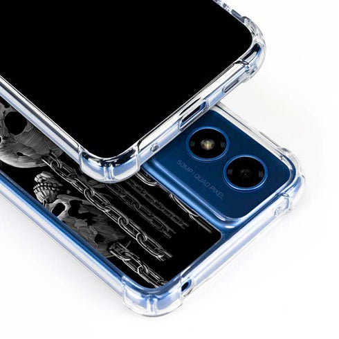 Liquid Blue Hanging Out Moto G 5G (2024) Clear Case