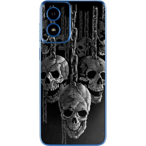 Liquid Blue Hanging Out Moto G Play 4G (2024) Skin