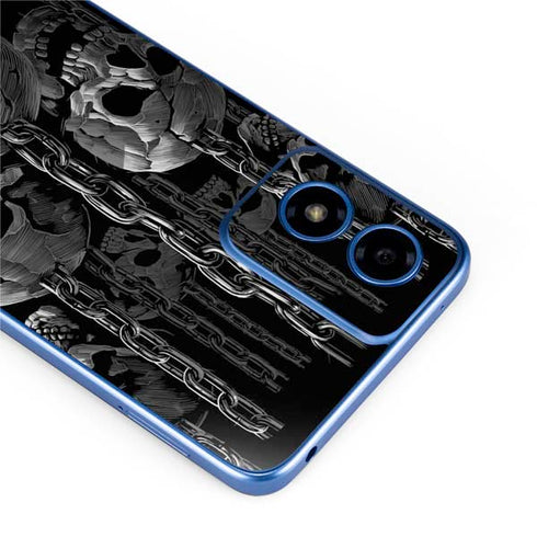 Liquid Blue Hanging Out Moto G Play 4G (2024) Skin