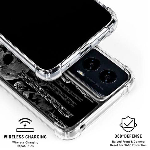 Liquid Blue Hanging Out Moto G Power 5G (2024) Clear Case