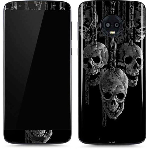 Liquid Blue Hanging Out Moto G6 Skin