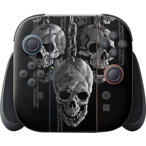 Liquid Blue Hanging Out Nintendo Switch 2 (2025) Joy-Con Controller Skin